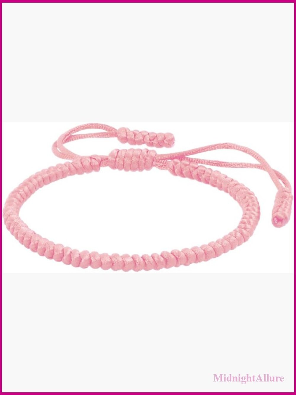 Handmade Tibetan String Bracelet Adjustable Woven Rope Knot